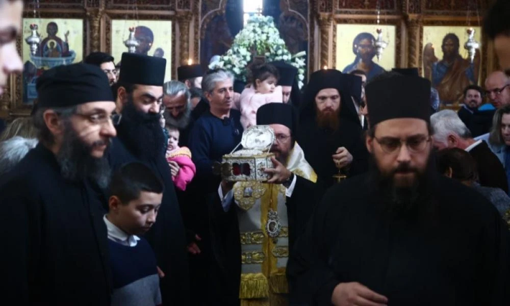 Στο Άγιον Όρος η Τιμία Κάρα του Αγίου Ιωάννη του Χρυσοστόμου